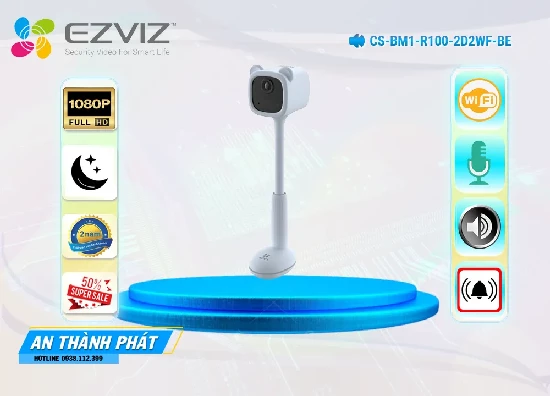giới thiệu camera wifi Ezviz CS-BM1-R100-2D2WF-Be