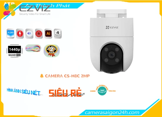 CS-H8C 2MP Camera An Ninh Sắt Nét