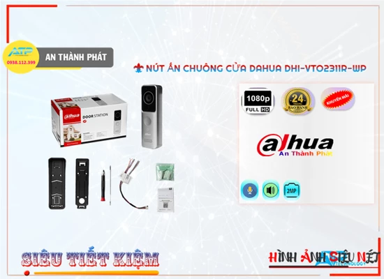 Lắp đặt camera Dahua DHI-VTO2311R-WP Thiết bị chuôn cửa
