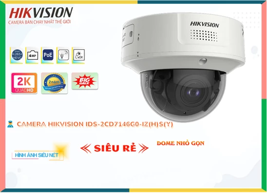 Lắp đặt camera Hikvision iDS-2CD7146G0-IZ(H)S(Y) Thiết kế Đẹp