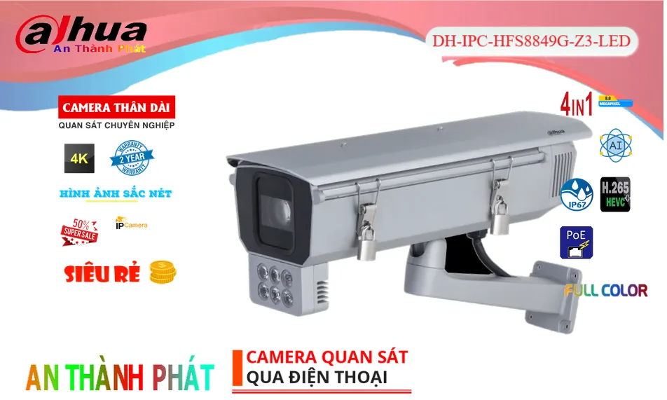 DH-IPC-HFS8849G-Z3-LED Camera An Ninh Giá rẻ
