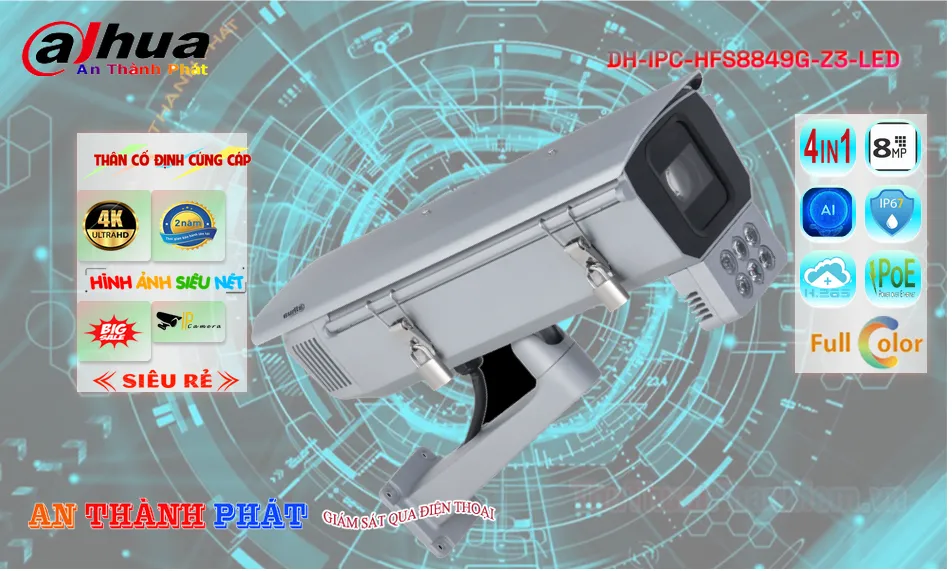 DH-IPC-HFS8849G-Z3-LED Camera An Ninh Giá rẻ