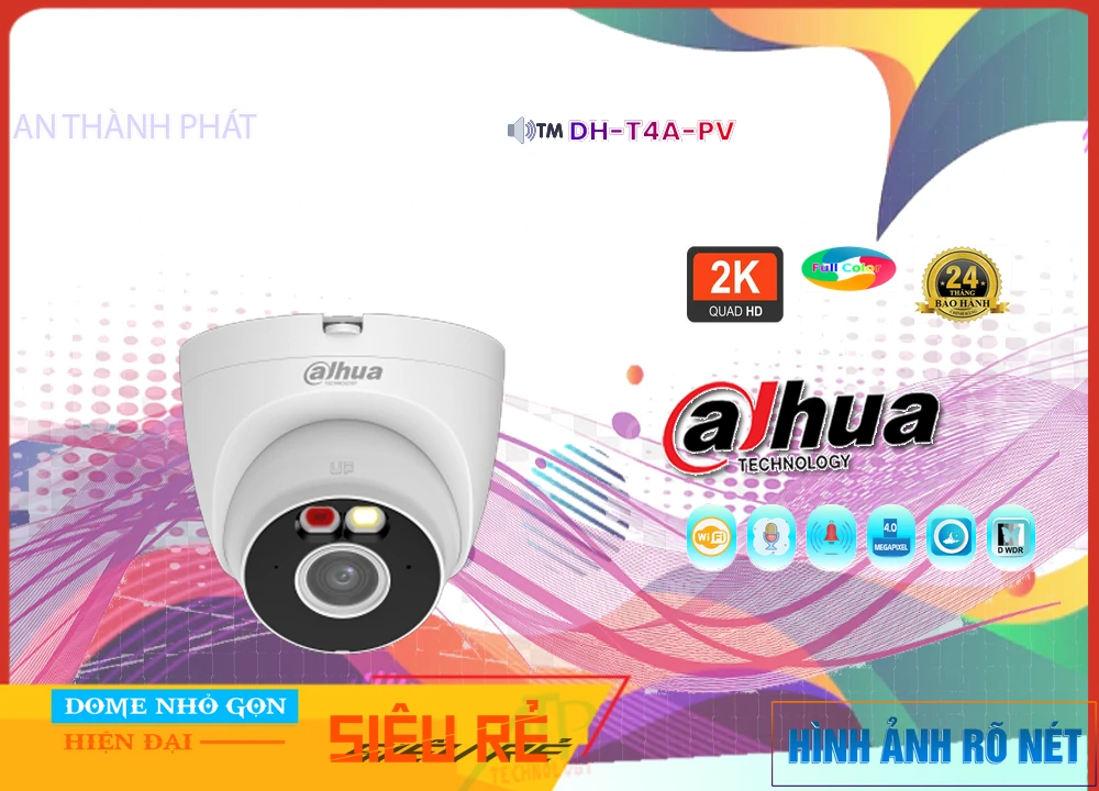 ۞ DH-T4A-PV Camera Dahua Mẫu Đẹp,Chất Lượng DH-T4A-PV,DH-T4A-PV Công Nghệ Mới, IP Không Dây DH-T4A-PV Bán Giá Rẻ,DH T4A