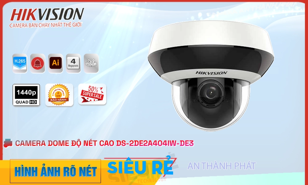 Camera DS-2DE2A404IW-DE3 Thu Âm,Giá DS-2DE2A404IW-DE3,phân phối DS-2DE2A404IW-DE3,Camera An Ninh Hikvision