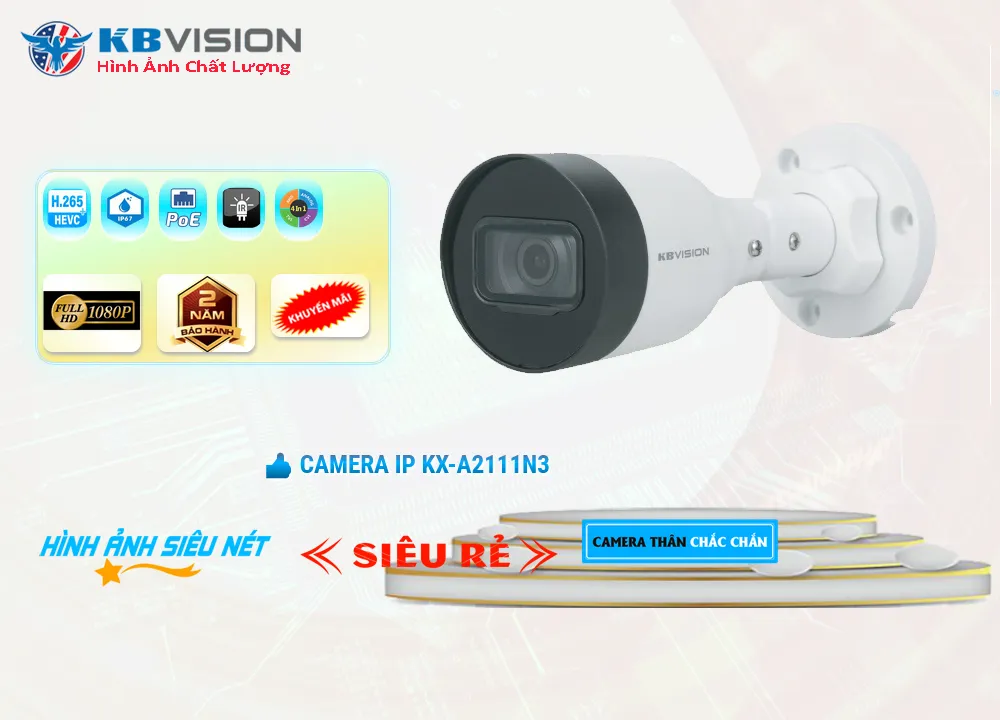 Camera IP Kbvision KX-A2111N3,thông số KX-A2111N3,KX-A2111N3 Giá rẻ,KX A2111N3,Chất Lượng KX-A2111N3,Giá