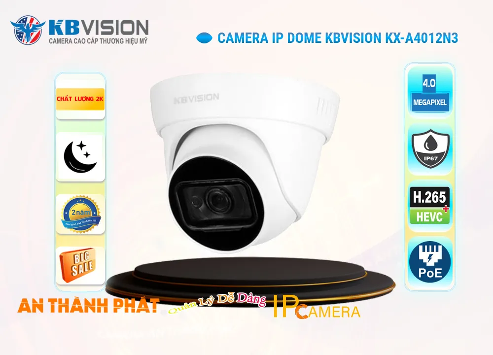 Camera IP Kbvision KX,A4012N3,KX A4012N3,Giá Bán KX,A4012N3 sắc nét KBvision ,KX,A4012N3 Giá Khuyến Mãi,KX,A4012N3 Giá