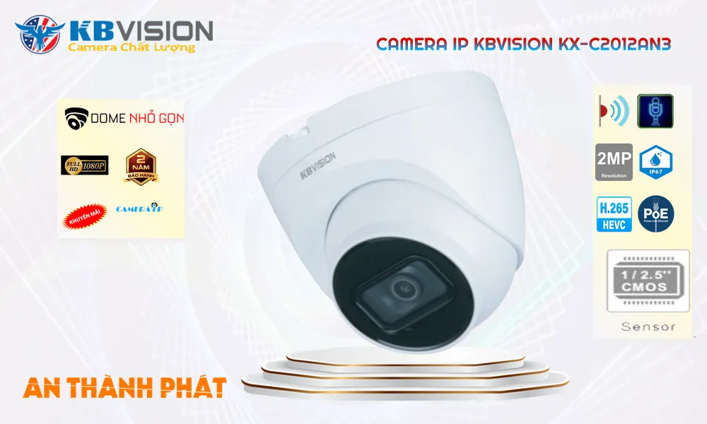 Camera IP Dome KX-C2012AN3 Kbvision,KX-C2012AN3 Giá rẻ,KX-C2012AN3 Giá Thấp Nhất,Chất Lượng KX-C2012AN3,KX-C2012AN3