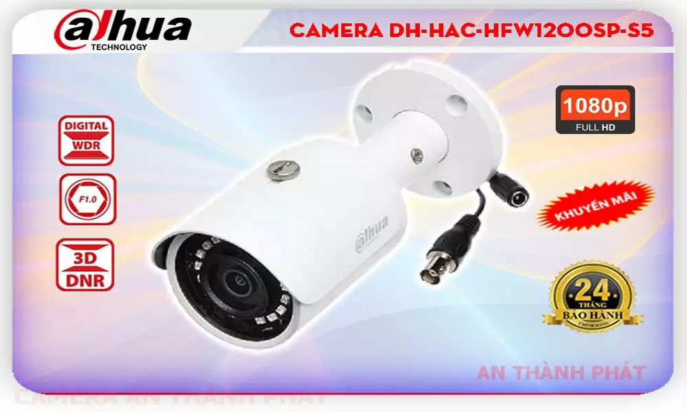 Camera dahua DH-HAC-HFW1200SP-S5,thông số DH-HAC-HFW1200SP-S5,DH HAC HFW1200SP S5,Chất Lượng