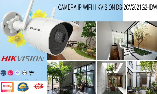 Camera hikvision thiết kế ngoài trời