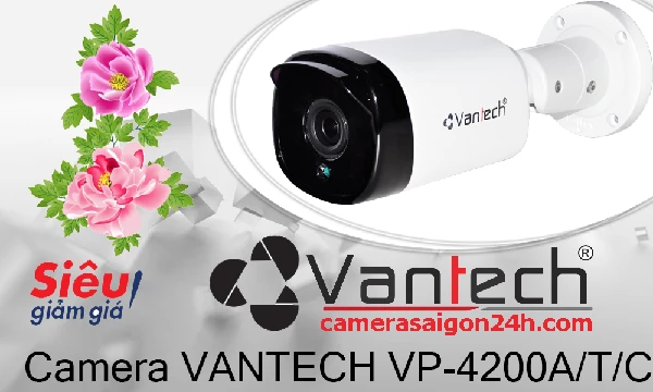 Camera thích hợp sử dụng trong nhà ngoài trời VP-4200A/T/C