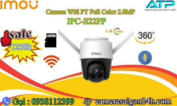 Camera IPC-S22FP loại camera wifi