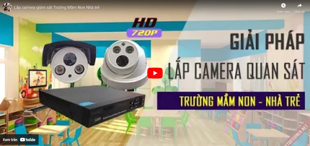 Bộ Camera Nhà Xưởng Có Màu Ban Đêm