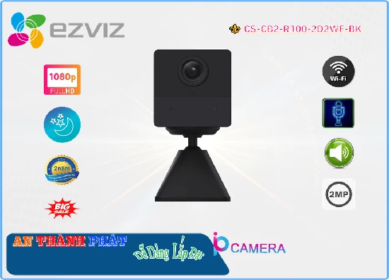 Camera Wifi Ezviz CS-CB2-R100-2D2WF-BK