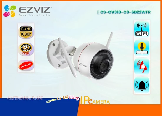 Camera Wifi Ezviz CS-CV310-C0-6B22WFR