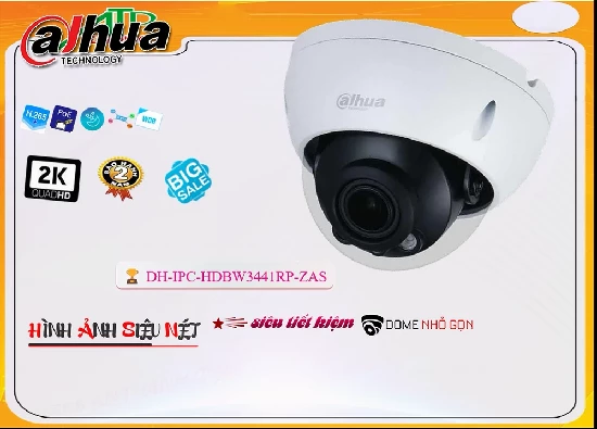 Lắp đặt camera Camera  Dahua Giá rẻ DH-IPC-HDBW3441RP-ZAS