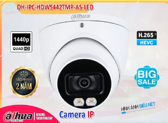Lắp đặt camera DH-IPC-HDW5442TMP-AS-LED Camera An Ninh Thiết kế Đẹp