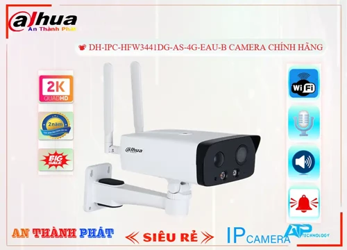 Lắp đặt camera DH-IPC-HFW3441DG-AS-4G-EAU-B Camera  Dahua