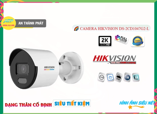 Lắp đặt camera Camera DS-2CD1047G2-L Hikvision