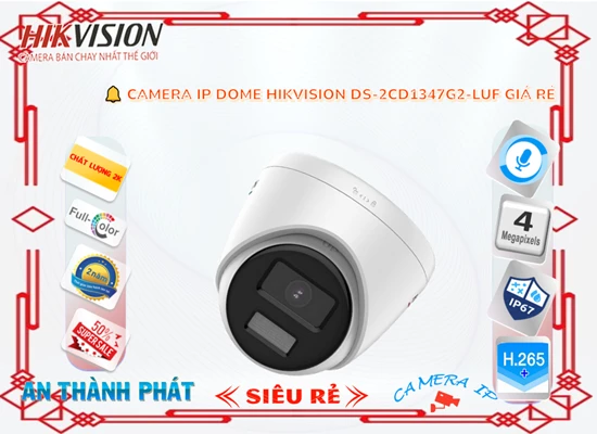 Lắp đặt camera DS-2CD1347G2-LUF Camera An Ninh Giá rẻ