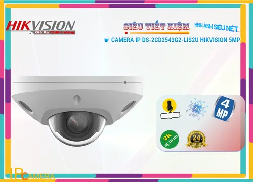 Camera IP HIKVISION DS-2CD2543G2-LIS2U 4MP,thông số Thiết Bị Camera DS-2CD2543G2-LIS2U,DS-2CD2543G2-LIS2U Giá Hấp Dẫn,Thông số DS-2CD2543G2-LIS2U Ultra 2k 0 MP