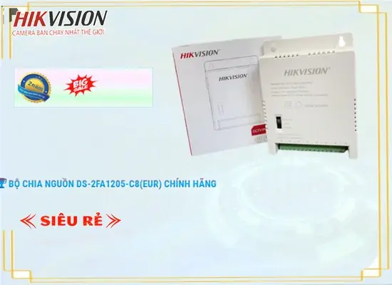 Lắp đặt camera Nguồn Tổng Hikvision DS-2FA1205-C8(EUR)