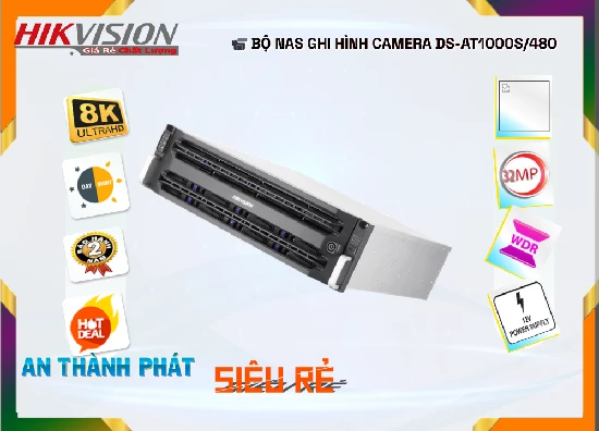 Lắp đặt camera Bộ Lưu Trữ Mở Rộng Hikvision DS-AT1000S/480