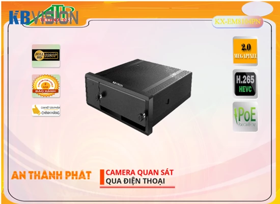 Lắp đặt camera Đầu Ghi Camera KBvision KX-EM8104PN Sắt Nét