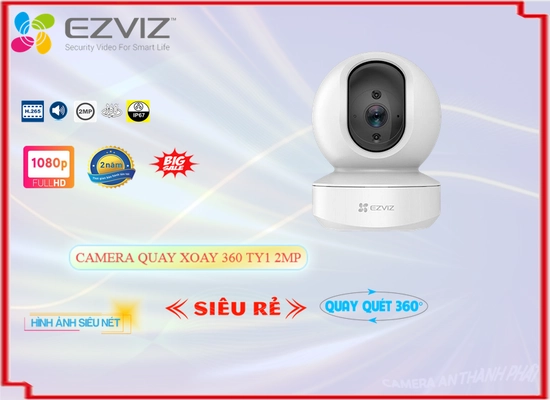 Lắp đặt camera Camera IP Không Dây TY1 2MP Wifi Ezviz giá rẻ chất lượng cao