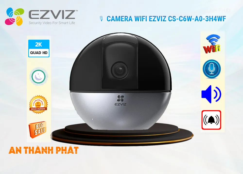 Camera Wifi Ezviz Xoay 360 CS-C6W-A0-3H4WF,Giá CS-C6W-A0-3H4WF,phân phối CS-C6W-A0-3H4WF,CS-C6W-A0-3H4WFBán Giá