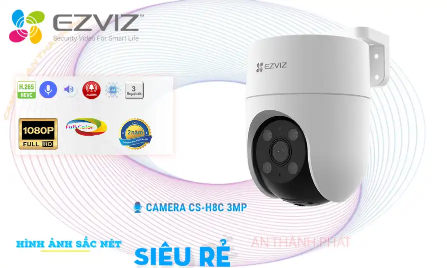 Camera Ezviz <b><b>CS-H8C 2K 3MP</b></b>