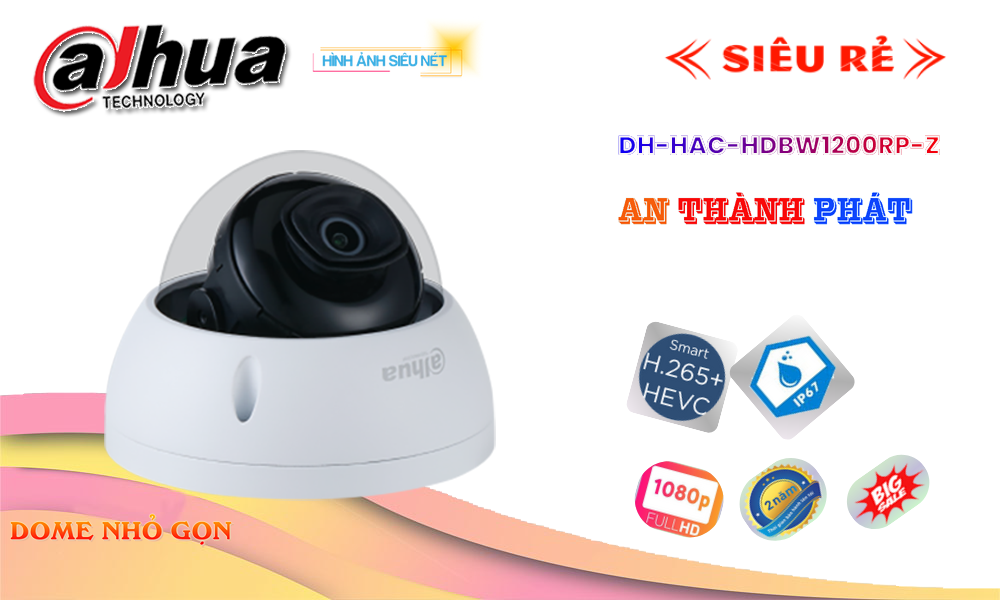 DH-HAC-HDBW1200RP-Z sắc nét Dahua ➠