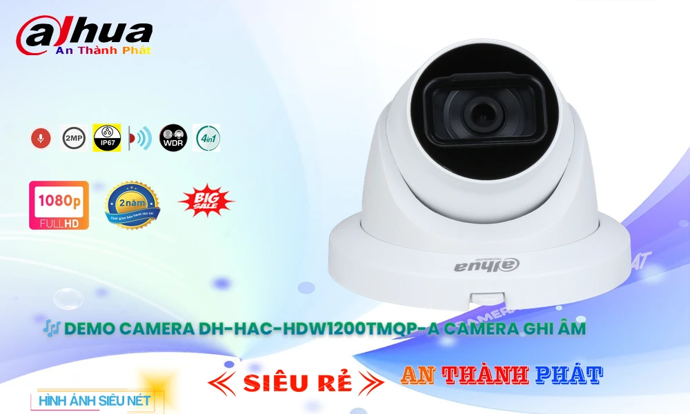 DH-HAC-HDW1200TMQP-A sắc nét Dahua