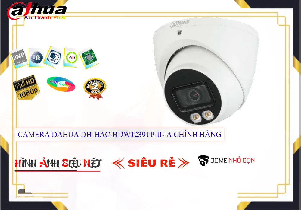 Camera Dahua DH-HAC-HDW1239TP-IL-A,thông số DH-HAC-HDW1239TP-IL-A,DH HAC HDW1239TP IL A,Chất Lượng