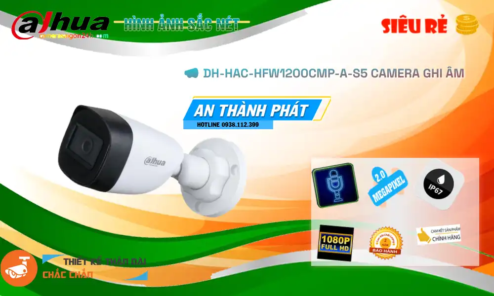 DH-HAC-HFW1200CMP-A-S5 sắc nét Dahua ➠ DH-HAC-HFW1200CMP-A-S5 sắc nét Dahua ➠