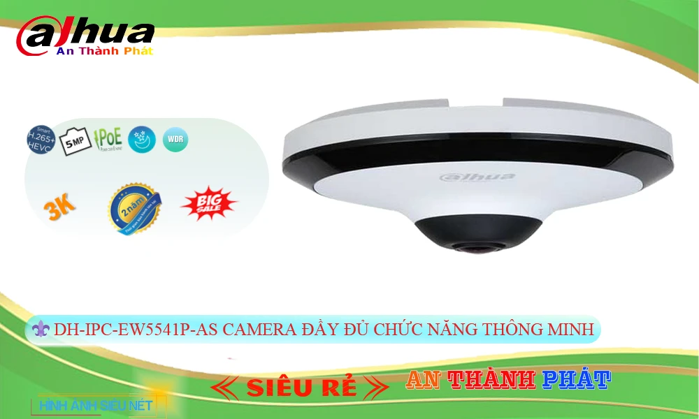 DH-IPC-EW5541P-AS sắc nét Dahua