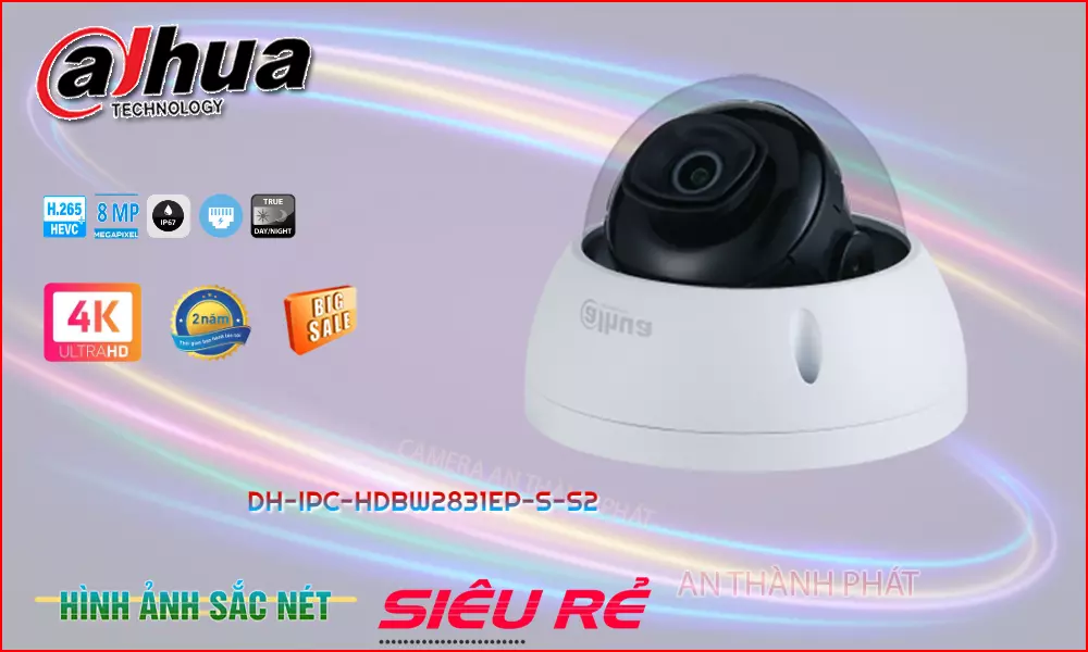 Camera dahua chất lượng thông số chất lượng thông minh DH-IPC-HDBW2831EP-S-S2