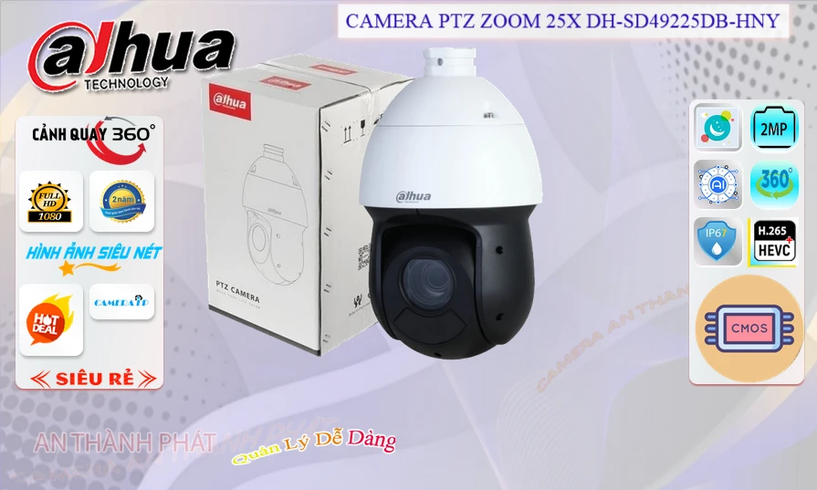 DH-SD49225DB-HNY sắc nét Dahua ➠ DH-SD49225DB-HNY sắc nét Dahua ➠