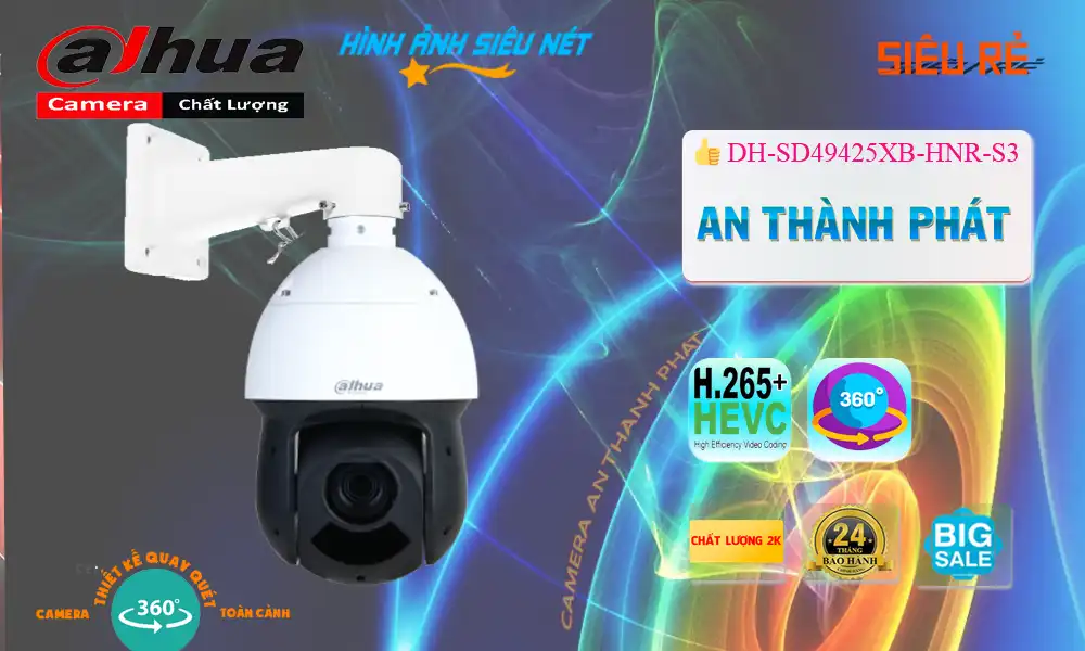 DH-SD49425XB-HNR-S3 sắc nét Dahua