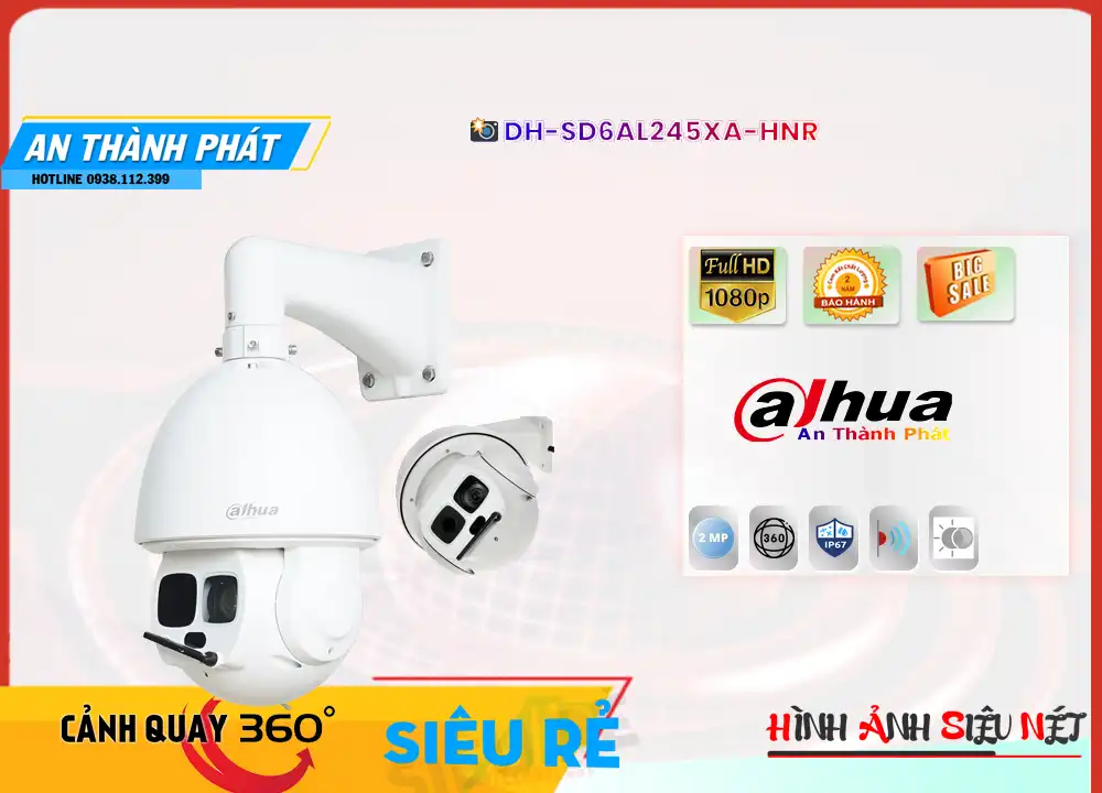 DH-SD6AL245XA-HNR sắc nét Dahua
