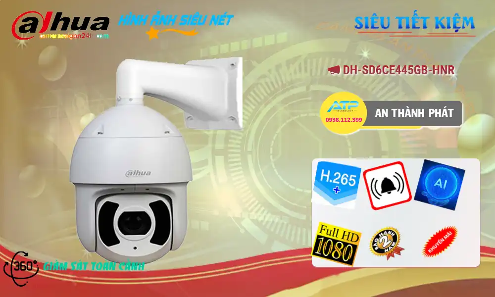 DH-SD6CE445GB-HNR sắc nét Dahua