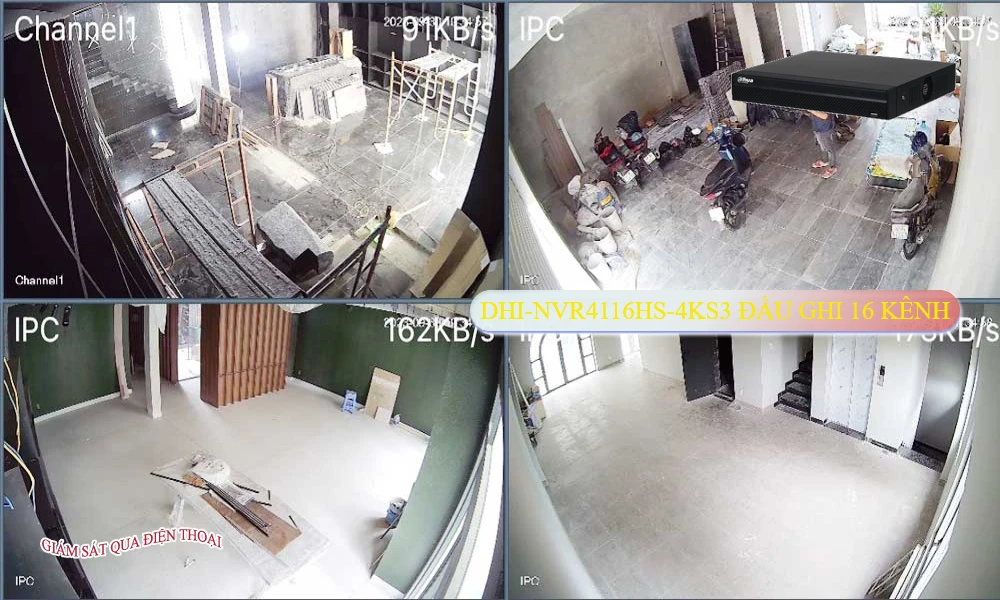 Đầu Ghi DHI-NVR4116HS-4KS3 Công Nghệ Mới Đầu Ghi DHI-NVR4116HS-4KS3 Công Nghệ Mới