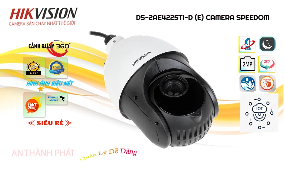 DS-2AE4225TI-D(E) Camera Hikvision Giá rẻ