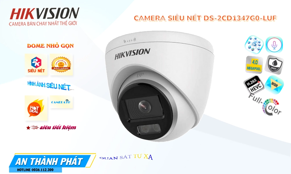DS-2CD1347G0-LUF Camera Hikvision DS-2CD1347G0-LUF Camera Hikvision