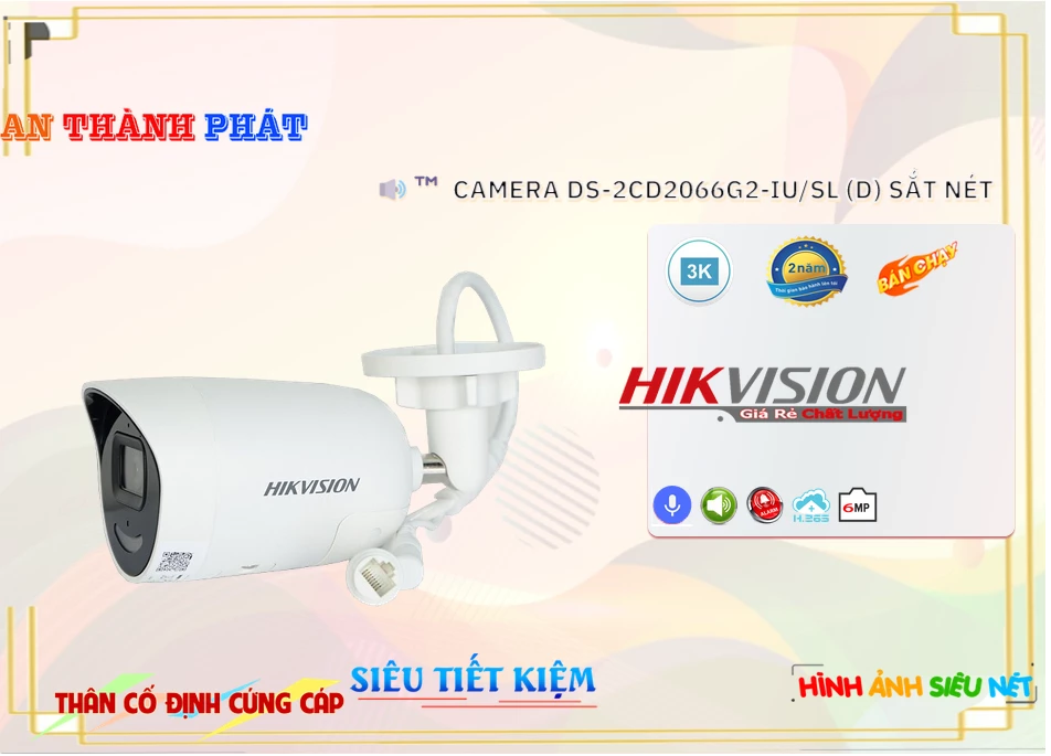 Camera Hikvision DS-2CD2066G2-IU/SL(D),DS-2CD2066G2-IU/SL(D) Giá rẻ,DS-2CD2066G2-IU/SL(D) Giá Thấp Nhất,Chất Lượng