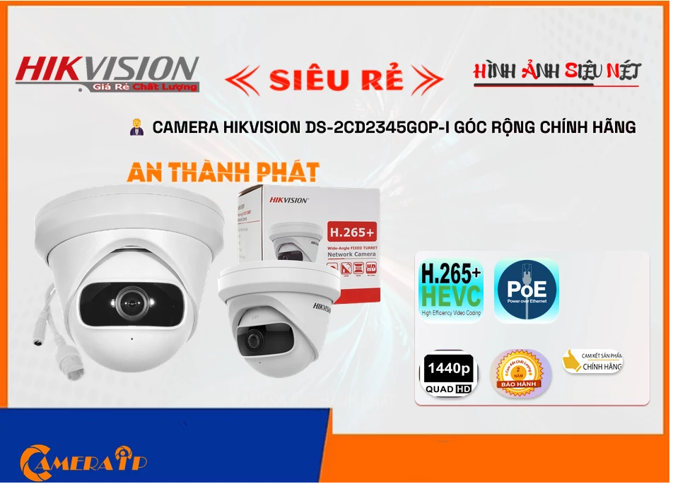 Camera Hikvision DS-2CD2345G0P-I,DS-2CD2345G0P-I Giá rẻ,DS-2CD2345G0P-I Giá Thấp Nhất,Chất Lượng