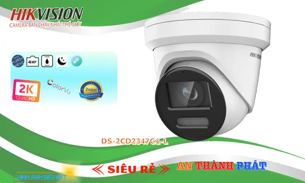 DS-2CD2347G1-L sắc nét Hikvision DS-2CD2347G1-L sắc nét Hikvision