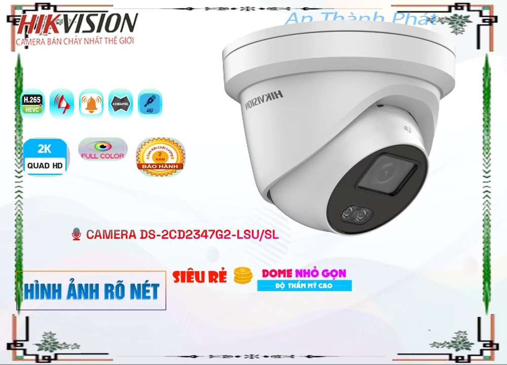 Camera Hikvision DS-2CD2347G2-LSU/SL,Giá DS-2CD2347G2-LSU/SL,DS-2CD2347G2-LSU/SL Giá Khuyến Mãi,bán