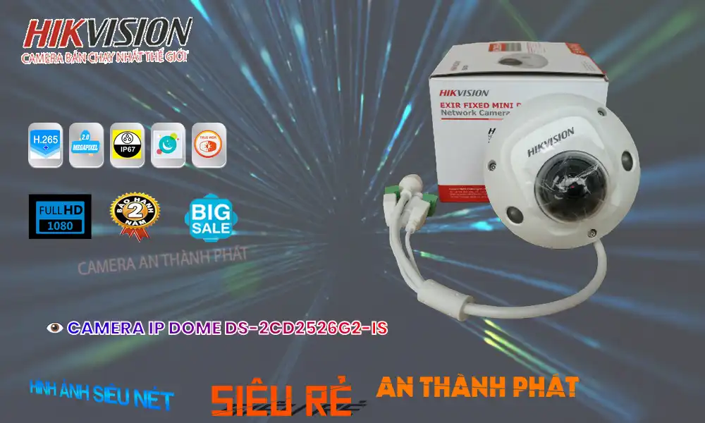 DS-2CD2526G2-IS sắc nét Hikvision