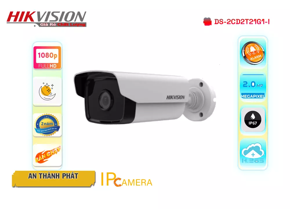 Camera Hikvision DS-2CD2T21G1-I,DS 2CD2T21G1 I,Giá Bán DS-2CD2T21G1-I,DS-2CD2T21G1-I Giá Khuyến Mãi,DS-2CD2T21G1-I Giá