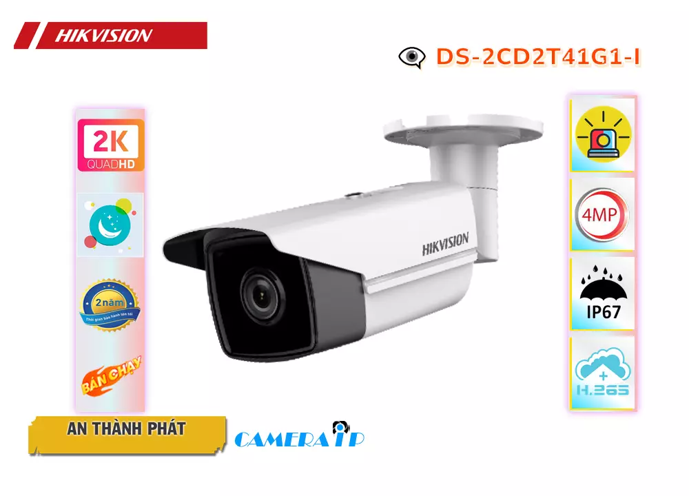 Camera Hikvision DS-2CD2T41G1-I,DS-2CD2T41G1-I Giá Khuyến Mãi,DS-2CD2T41G1-I Giá rẻ,DS-2CD2T41G1-I Công Nghệ Mới,Địa